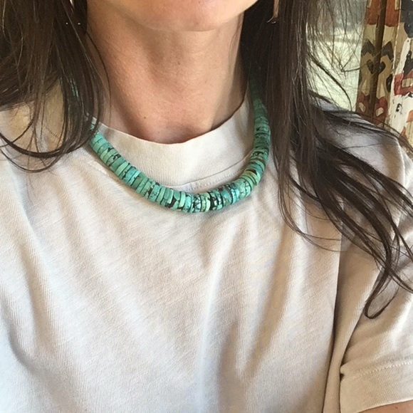 Vintage turquoise necklace - Picture 13 of 14